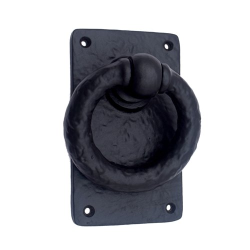 Adonai Hardware Adonikam Antique Iron Door Knocker (Black Powder Coated)