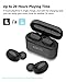 True Wireless Earbuds Bluetooth 5.0 Mini Headphoness, DULLA TWS Noise Cancelling Isolating Earphones Sweatproof Sport Headsets with Portable Charging Case for Android and iOS Smartphones