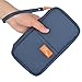 NO.2 BAG(TM) Travel wallet for Men & Women Passport Wallet Passport Holder Passport cover Credit Card Holder Credit card wallet Passport wallet Money Organizer Blue