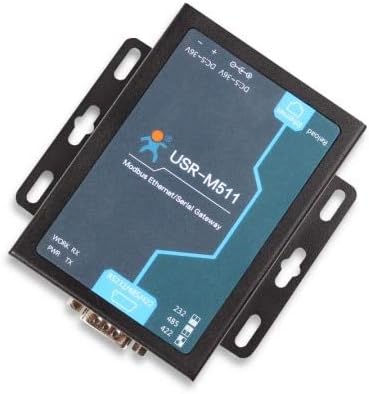 Connectors Usr-M511 Modbus Gateway Serial to Ethernet Modbus Converter Supports Rtu to TCP/ASCII Q22863 - (Cable Length: None)