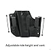 OWB Holster - Black (Right-Hand, Ruger LC9, LC9S, LC380, EC9, EC9S,)