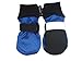 LONSUNEER Paw Protector Dog Boots Soft Sole Nonslip and Reflective Set of 4 Color Blue Size X-Small