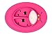 Qshare Toddler Plate, Portable Baby Plates for Toddlers and Kids, BPA-Free FDA Approved Strong Suction Plates for Toddlers, Dishwasher & Microwave Safe Silicone Placemat 11x8x1 inch