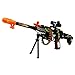 Combat Military Mission Machine Gun Toy With LED Flashing Lights And Sound Effects (R8626) By CifToys: High Quality For Kids Playing
