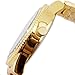 Vavna Men's Luxury Simple Casual Quartz Gold Plated Stainless Steel Watches for Men