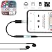 Headphone Adapter for iPhone X Adapter 3.5mm Jack AUX Audio Dongle Music Cables for iPhone Earphone Accessories Connector Adaptor Compatible for iPhone XS/XR/8/7 Support All iOS System-[2 Pack-Black]thumb 2