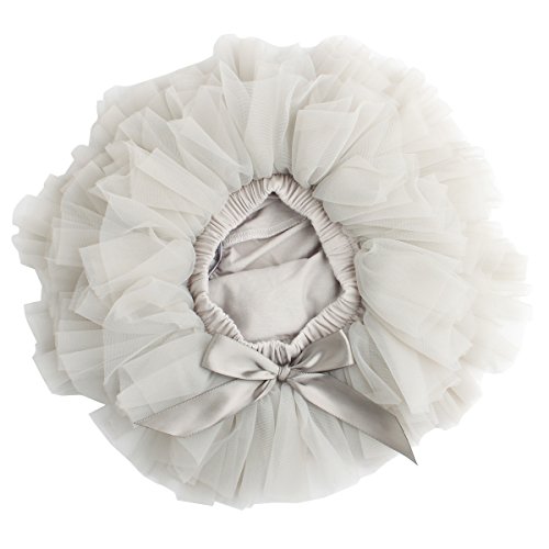 Slowera Baby Girls Soft Tutu Skirt (Skorts) 0 to 36 Months (M: 6-12 Months, Gray)