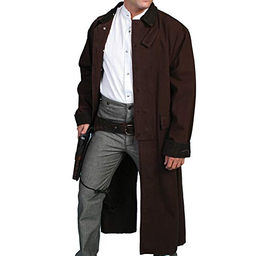 canvas duster coat full length