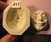 #0017 - Flexible FG Silicone Press Mold of a Doll Face Cab (Male or Female Character)
