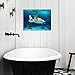 Bathroom decoration Beach decoration Turtle Art Beach bathroom decoration Turtle picture artwork Marine decoration Canvas printing canvas wall art Hawaiian decoration Frame printing bedroom ready