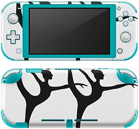 Igsticker Nintendo Switch Lite 専用 デザインスキンシール 全面 任天堂 新品未使用正規品 スイッチ ライト ゲーム機 アクセサリー ステッカー エアフリー Game Video フィルム カバー シルエット バレエ