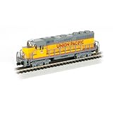 Bachmann Industries EMD GP40 Locomotive with Operating Directional Headlights - Union Pacific N Scale