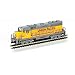 Bachmann Industries EMD GP40 Locomotive with Operating Directional Headlights - Union Pacific N Scale