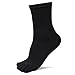 Lookatool MenMesh Meias Sports Running Five Finger Toe Socks (5Pairs A)