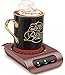BONTIME Mug Warmer - 35 Watt Coffee Warmer for Desk with Auto Shut Off, Easy to Use and Clean, Enjoy Warm Coffee & Tea Anytime at Home and Office