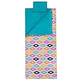 Wildkin Original Sleeping Bag, Features Matching Travel Pillow and Coordinating Storage Bag, Perfect for Sleeping On-The-Go