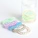 18 Pcs Spiral Hair Ties, Plastic Hair Ties Spiral No Crease and Colorful Phone Cord Hair Tie, Traceless Spiral Hair Ties for Women and Girls