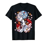 Kitsune Fox Japanese Nine Tailed Fox Cherry Blossom