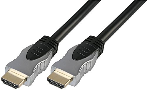 Pro Signal PSG03768 High Speed HDMI Lead with Ethernet Gold Plated Connectors, 15m Black