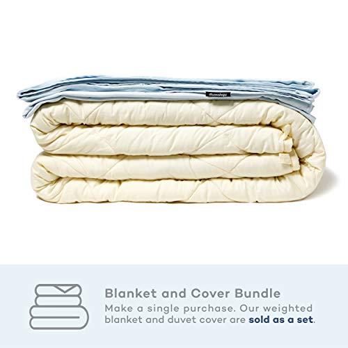 Dozeology Cooling Weighted Blanket Premium 160GSM Luxury Cotton Cover