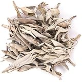 Juniper Ridge | California White Sage Loose Leaves | Salvia Apiana Clusters | Dry Smudging & Burning Sage | 1 Lb Bag