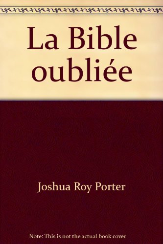La  Bible oubliée