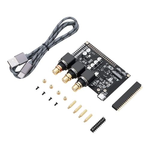 Khadas Tone Board High Resolution Audio Board VIMs, Compatible(Generic Edition) for Desktop PCs/Laptop PCs/Edge, Raspberry PIS and Other SBCs/All Other Devices via Included USB-C to USB-A 2.0 Cable