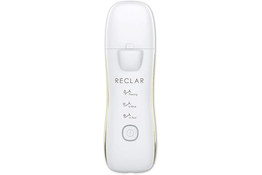 RECLAR Gold Blade Portable Ultrasonic Galvanic Water Peeling Facial Anti-Aging Skin Care Device