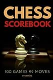 Chess Scorebook: 100 Game Chess Score Notebook