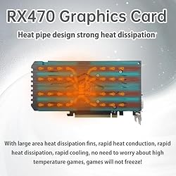 SOYO AMD Radeon RX470 Graphics Card, 4GB GDDR5 256