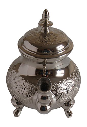 Vintage-Styled-Handmade-Moroccan-Silver-Plated-Teapot-with-Built-In-Tea-Infuser-Filter-Bring-Home-a-Beautifully-Functional-Near-East-Tradition-34-Ounces-1-Liter