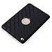 iPad Mini 4 Case, iPad A1538/A1550 Case, Hocase Rugged Shockproof Anti-Slip Hybrid Hard Shell+Silicone Rubber Bumper Protective Case for Apple iPad Mini 4th Generation 2015 - Black