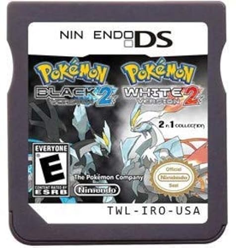 New Pokemon Black Version White Version Games Card In USA