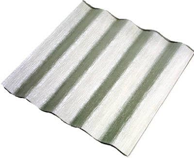 Crane Composites C25TF.124-RDC09 26 in. x 8 ft. Corrugated Fiberglass Panel - White44; Pack Of 10