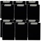 Trade Quest Plastic Clipboard Opaque Color Letter