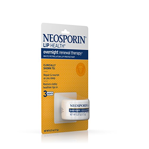 Neosporin Lip Health Overnight Healthy Lips Renewal Therapy Petrolatum