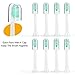 Sonicare Toothbrush Replacement Heads Electric Toothbrush Heads w/ Cap by ITERY for Philips Sonicare Proresults Diamondclean Flexcare Healthy White Plaque Control Gum Health Sonicare 3 series - 8 Pack
