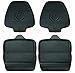 Prince Lionheart Two Stage Seat Saver - Black, 2 Pack