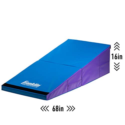 Franklin Sports Folding Gymnastics Cheese Mat, Institutional Grade