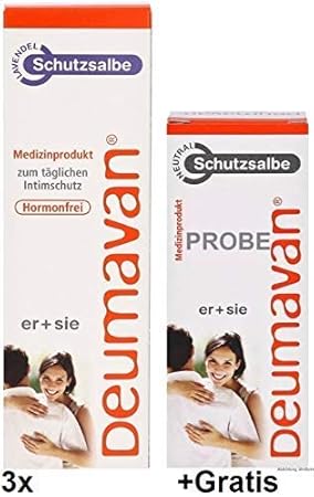 Deumavan Lavendel Schutzsalbe 3x 125ml + GRATIS 8ml Deumavan Schutzsalbe