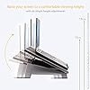 Fellowes-Office-Suites-Portable-Laptop-Stand-for-Desk-BlackSilver Fellowes Office Suites Laptop Stand for Desk 6 Height Adjustable Portable Laptop Riser for the Home and Office - Max…