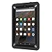 Fire 7 Case, H&T(TM) Ultra Slim Thin Hybrid Double Layer Anti-Scratch Shockproof Protective Cover Case For Fire 7 Inch [Kids Friendly] Tablet (5th Generation - 2015 release Only) (Black)