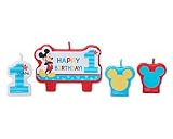 American Greetings Disney Frozen Rubber Bracelet Birthday Party Accessory Favour (4 Pack), Multi Color, 2 1/2" x 7/16".