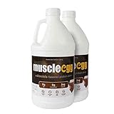 MuscleEgg Chocolate Liquid Egg Whites Protein - 2 Half-gallons