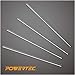 POWERTEC 13 Inch Planer Blades for Delta 22-580, 22-555, Grizzly G0689, Craftsman 21743, POWERTEC PL1300, Steel City 40100 Planer, Replacement for Delta 22-549 Planer Knives, Set of 4 (12802DD)