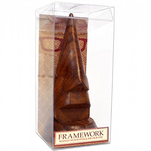 Wooden Nose Eyeglass Holder Christmas Xmas Holiday Stocking Filler Secret Santa Present - Thumbnail 3