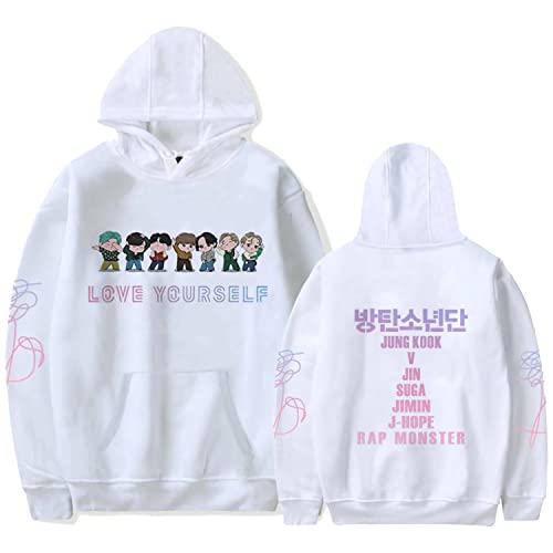 babyhealthy Bangtan Boys Hoodies Love Yourself Sweatshirt Jungkook