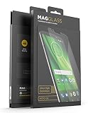 Magglass (Case Compatible) Moto G6 Tempered Glass Screen Protector (XT90 Scratchproof/Shatterproof) Ultra High Clear Definition Reinforced Screen Guard