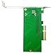 QNINE PCIe SSD Adapter Card for 2013 2014 2015 2016 2017 MacBook Air Pro Retina, Hard Drive Controller Converter to Desktop PCI Express X4, Support Model A1465 A1466 A1398 A1502
