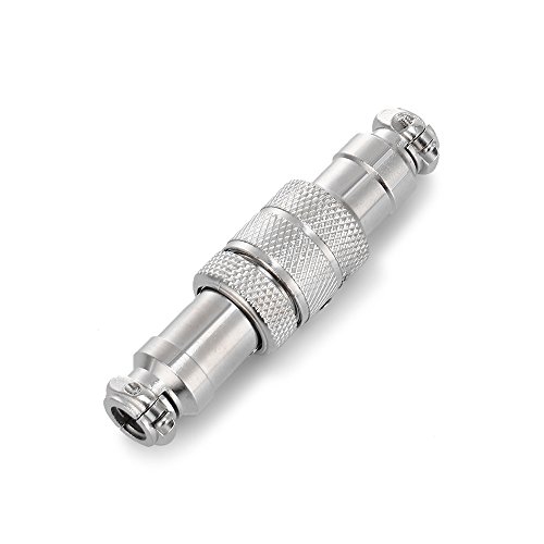 GX16 2 Pin Metal Screw Type Male to Female Aviation Connector